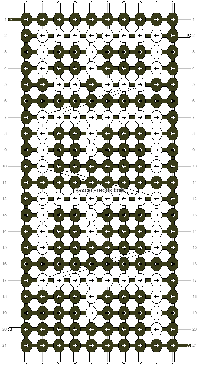 Alpha pattern #656 variation #26245 pattern