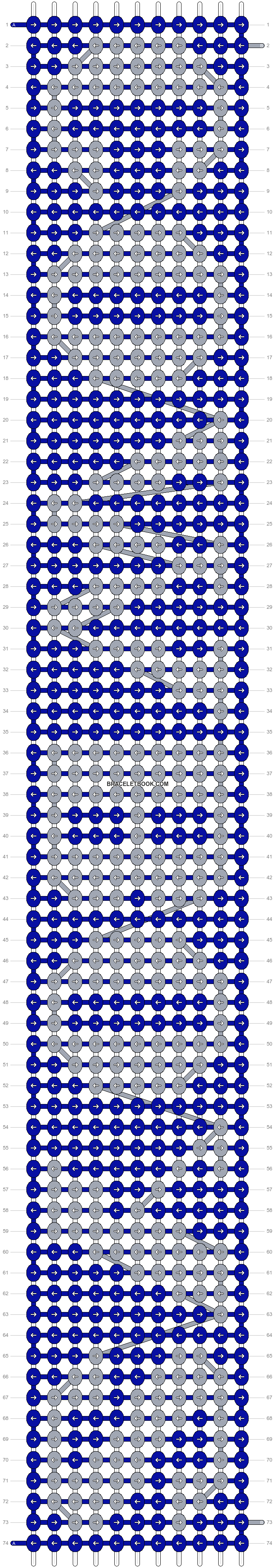 Alpha pattern #2485 variation #26327 pattern