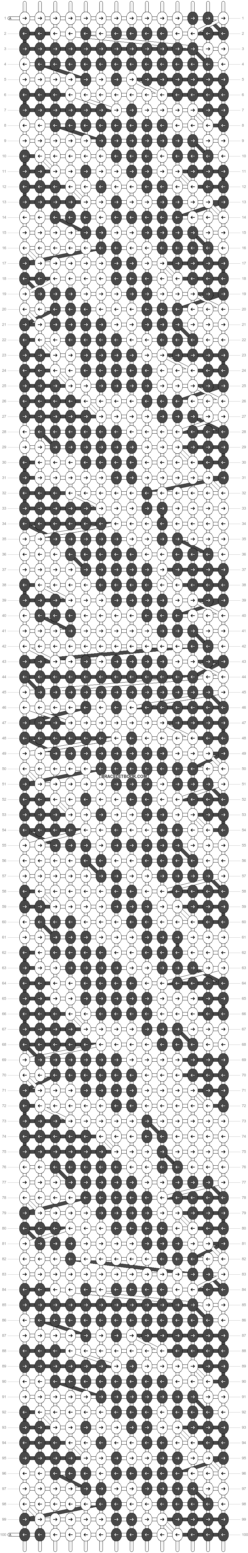 Alpha pattern #2632 variation #26856 pattern