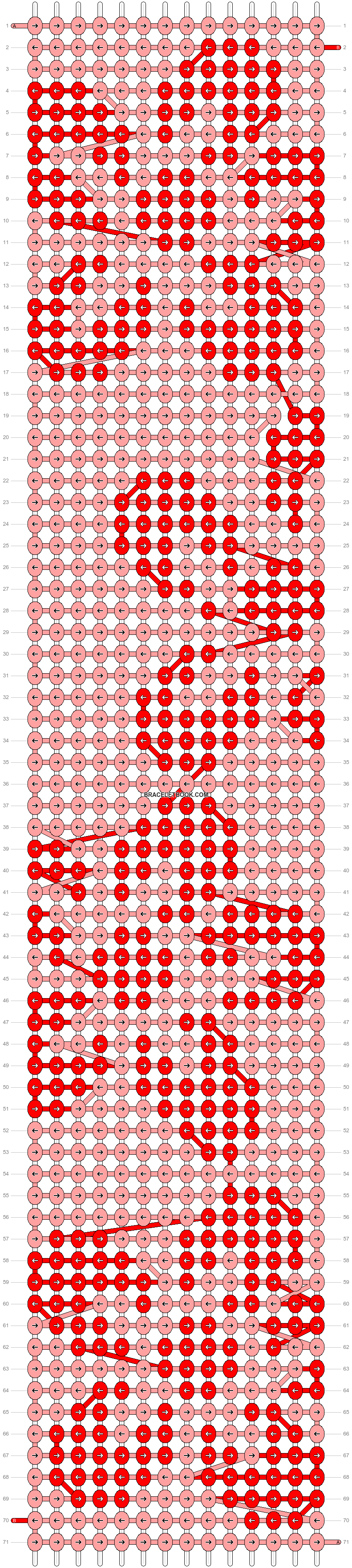 Alpha pattern #4847 variation #26976 pattern
