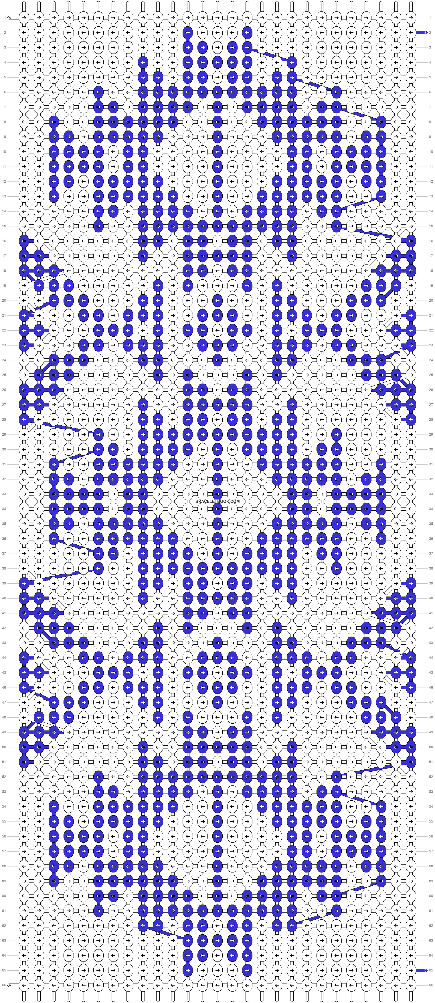 Alpha pattern #27567 variation #27487 pattern