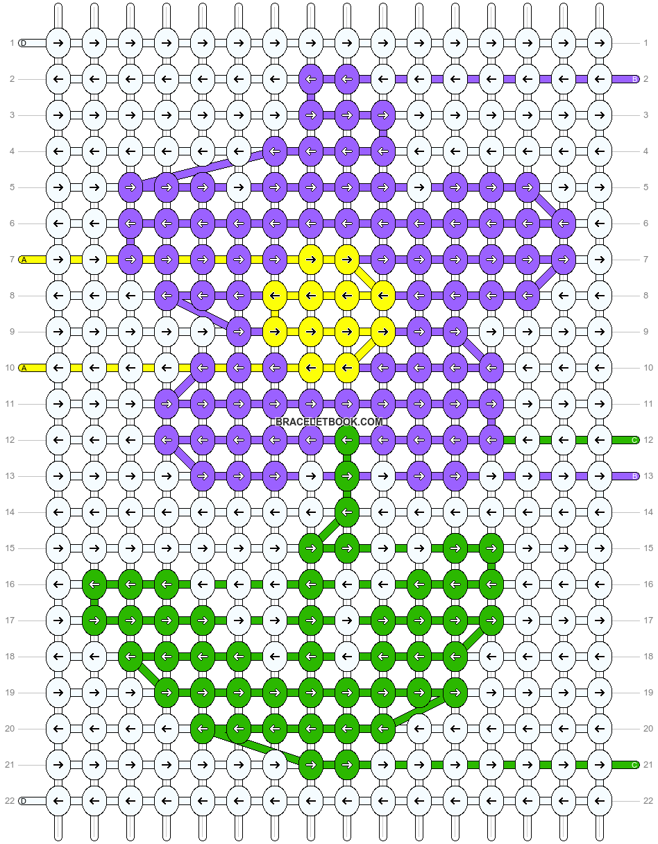 Alpha pattern #34198 variation #27624 pattern