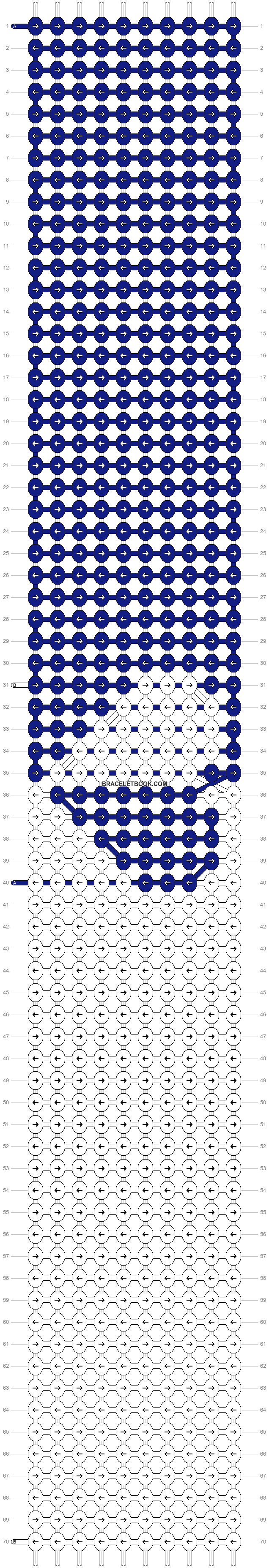 Alpha pattern #29052 variation #27739 pattern