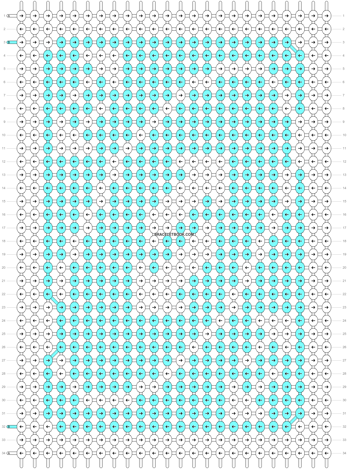 Alpha pattern #29409 variation #27763 pattern
