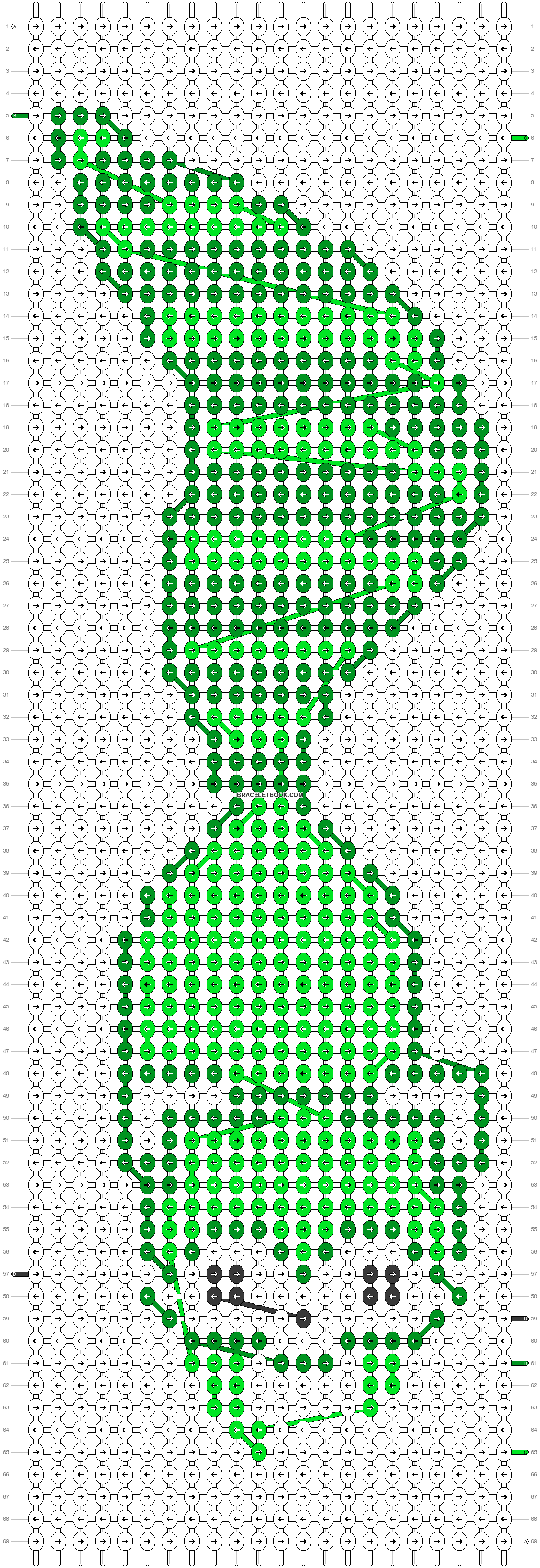 Alpha pattern #30687 variation #27950 pattern