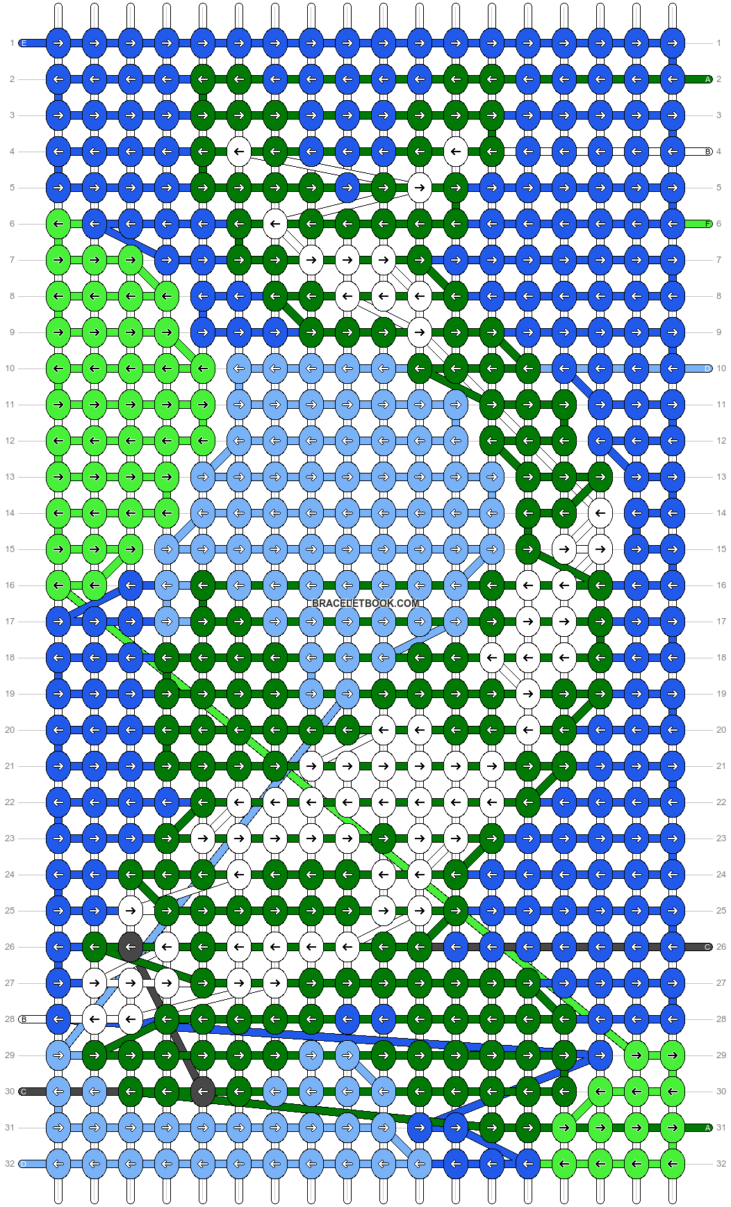 Alpha pattern #34042 variation #28264 pattern