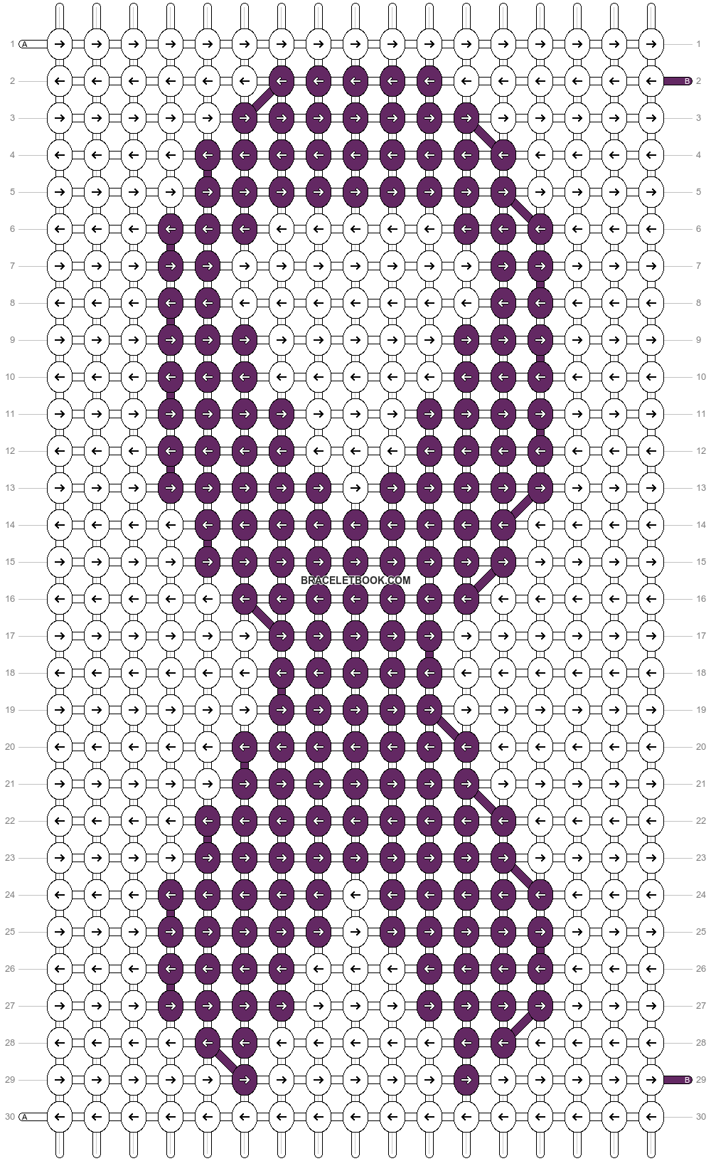 Alpha pattern #8962 variation #28268 pattern