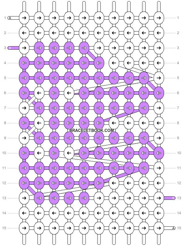 Alpha pattern #13545 variation #28309 pattern