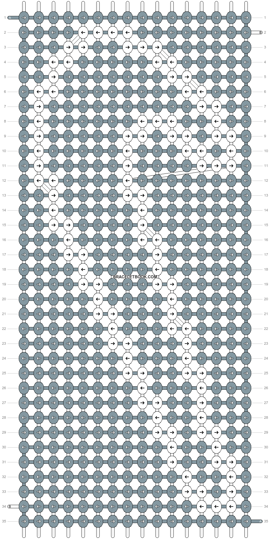 Alpha pattern #33710 variation #28436 pattern