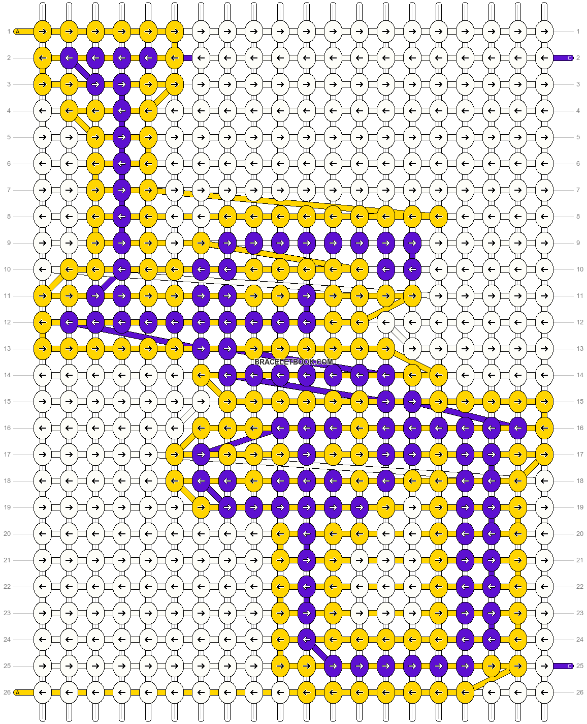 Alpha pattern #14803 variation #28507 pattern