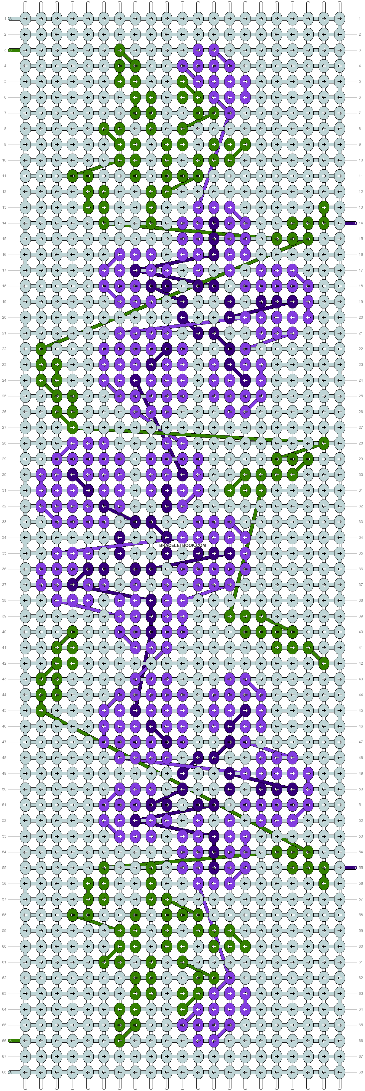 Alpha pattern #10346 variation #28548 pattern