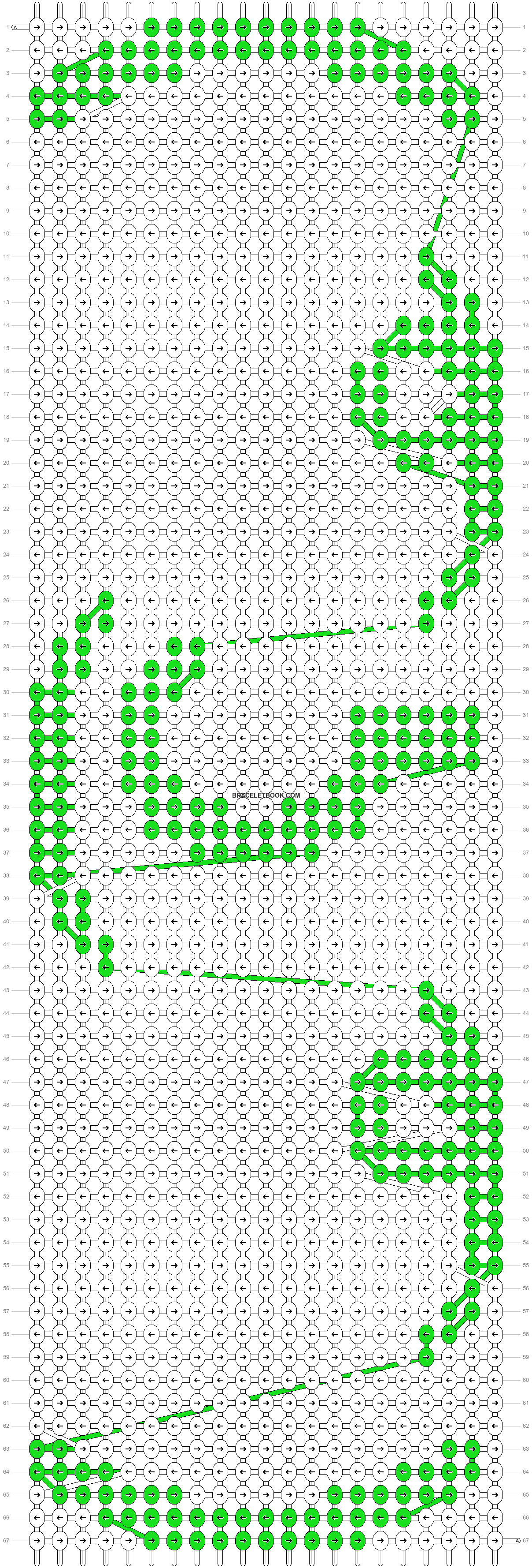 Alpha pattern #34422 variation #28602 pattern