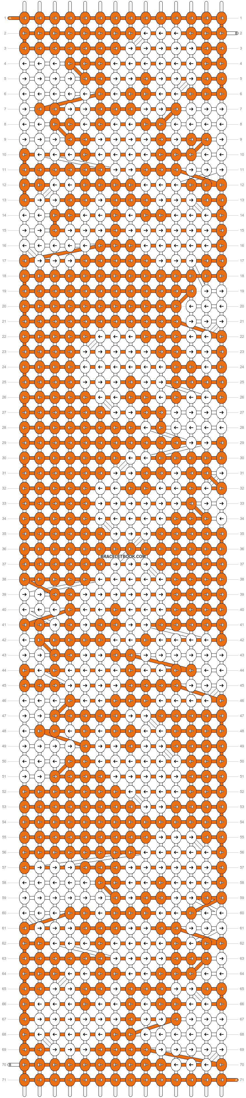 Alpha pattern #4847 variation #28615 pattern