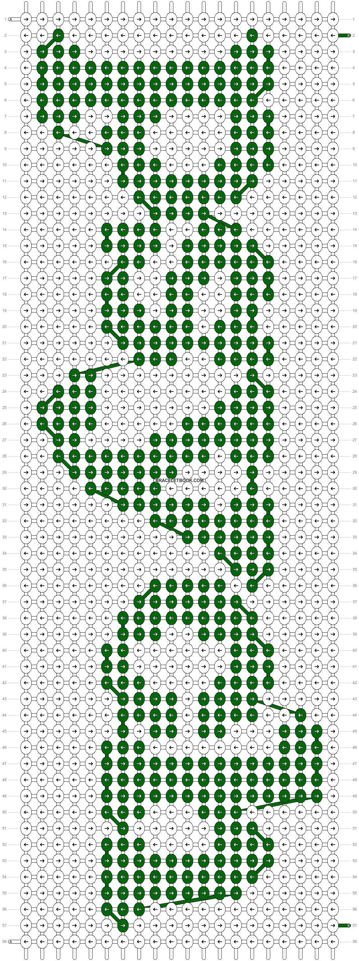 Alpha pattern #3180 variation #29010 pattern