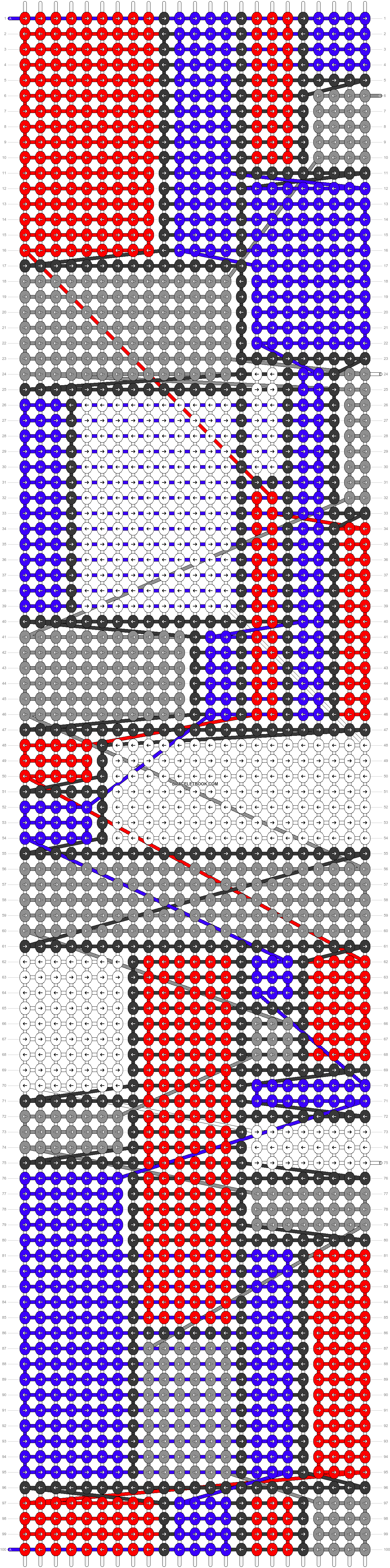 Alpha pattern #14447 variation #29542 pattern