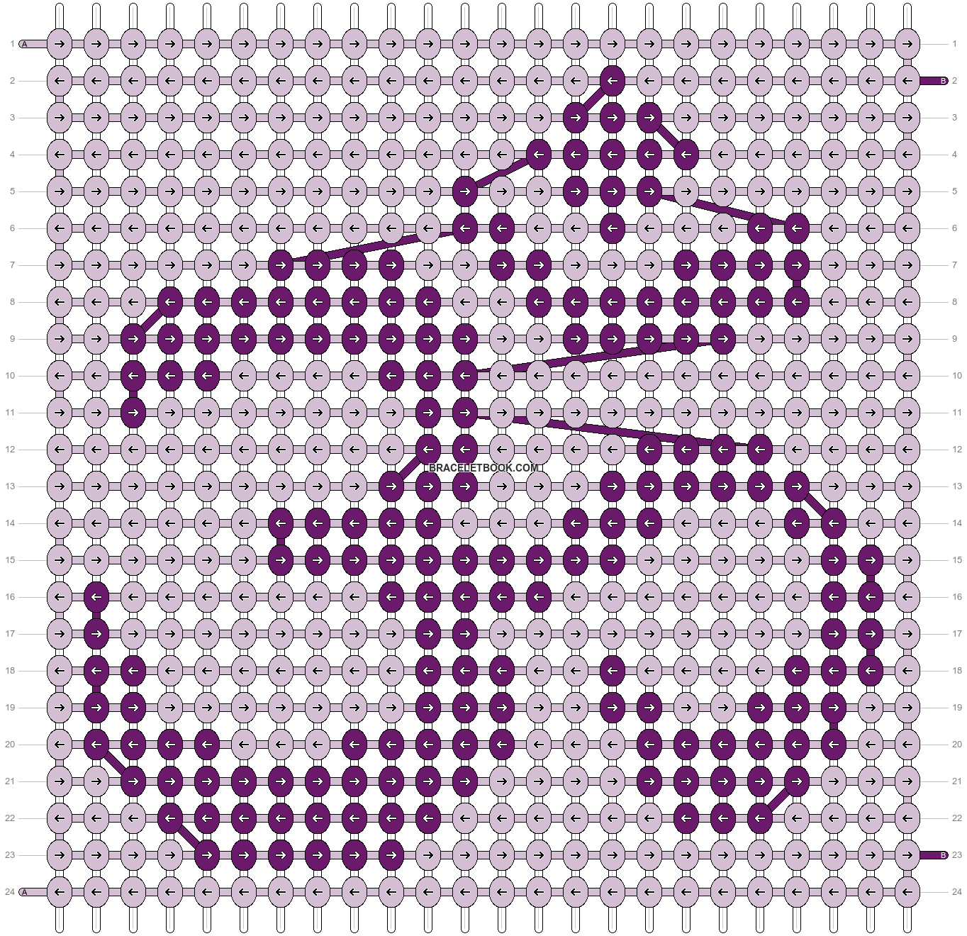 Alpha pattern #11797 variation #29681 pattern