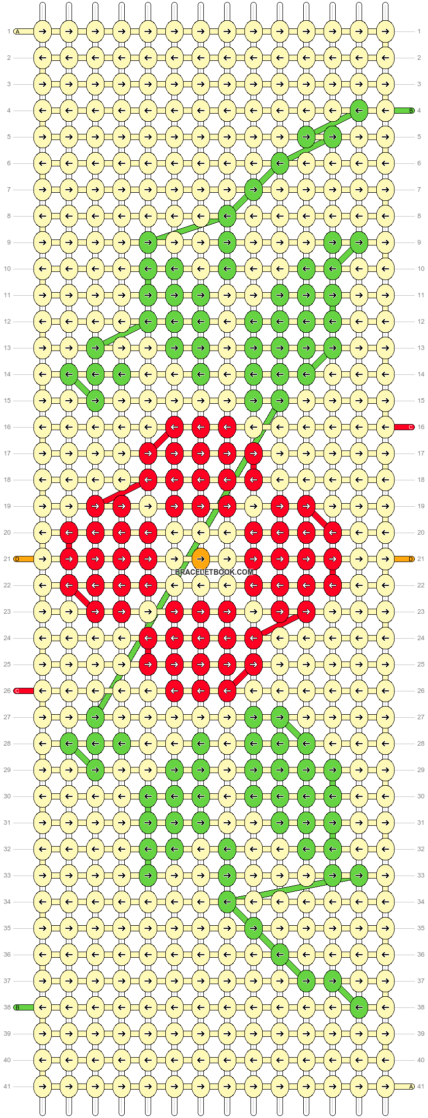 Alpha pattern #33800 variation #29885 pattern
