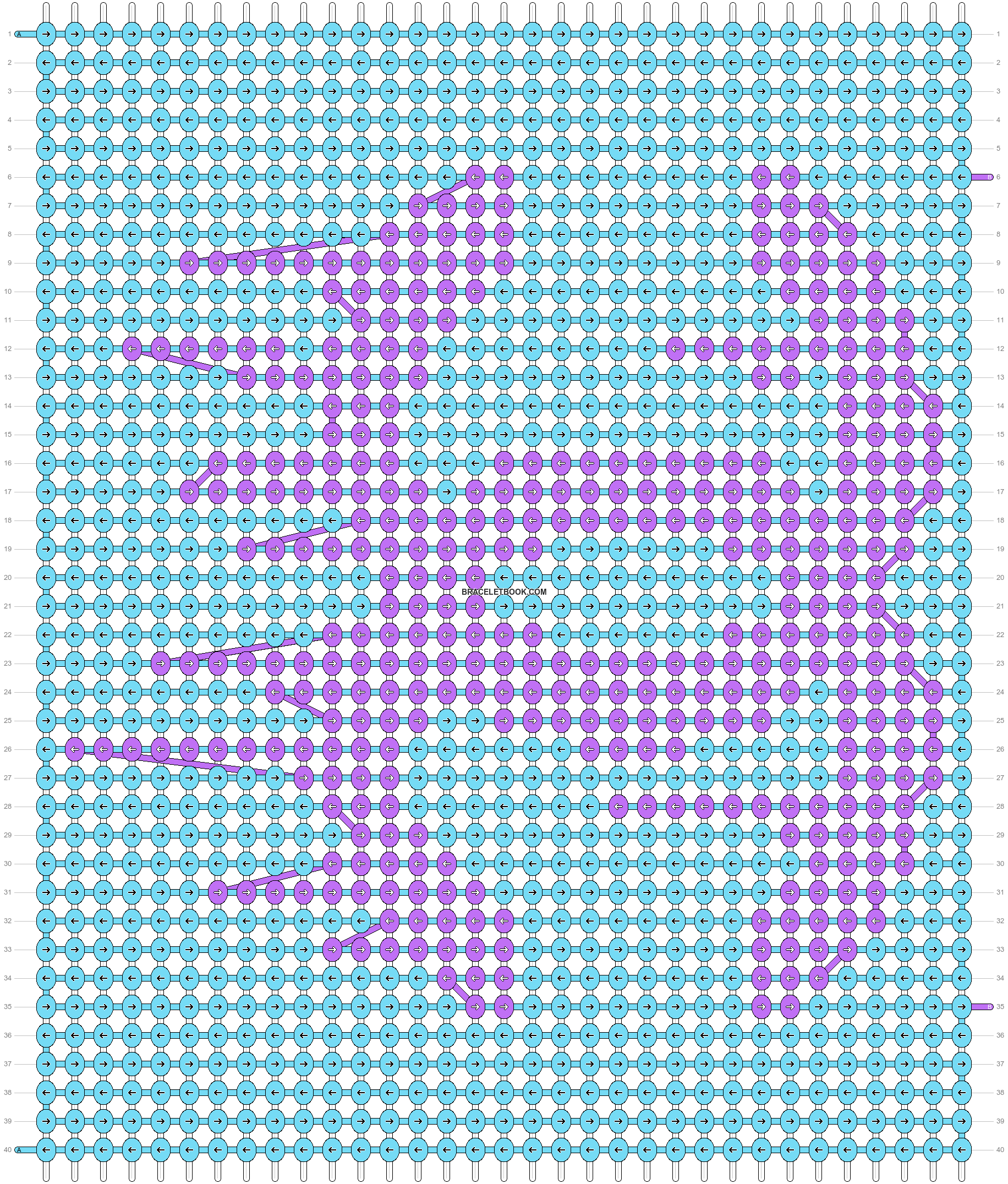 Alpha pattern #11589 variation #30150 pattern