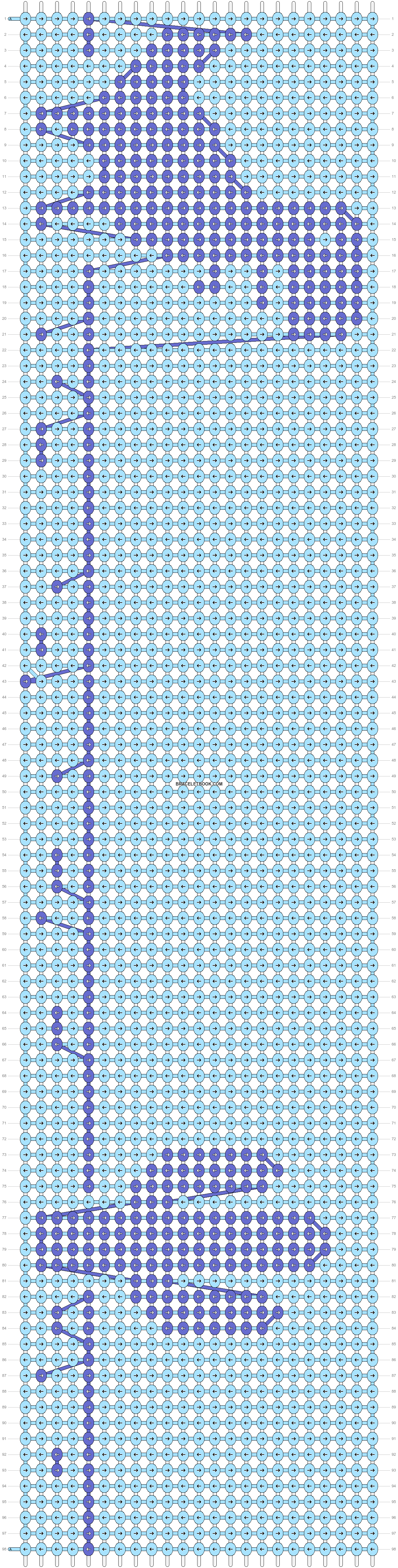 Alpha pattern #35128 variation #31004 pattern