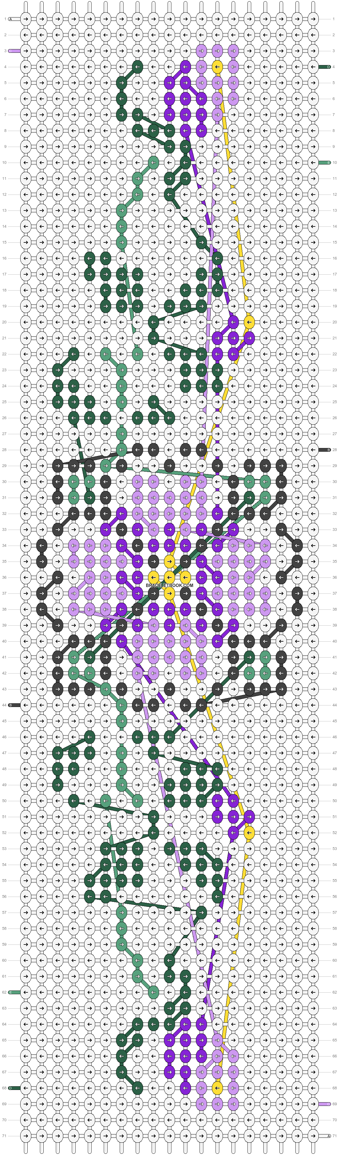 Alpha pattern #34757 variation #31015 pattern