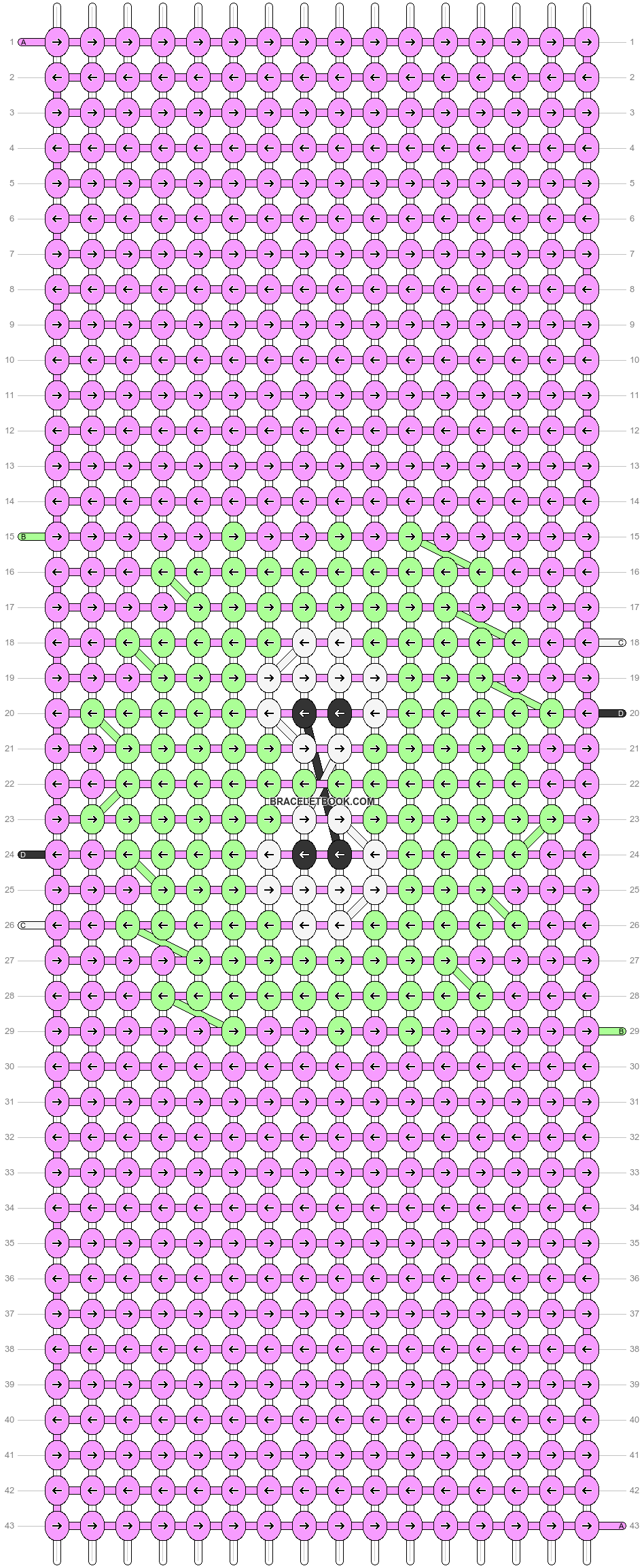 Alpha pattern #34386 variation #31036 pattern