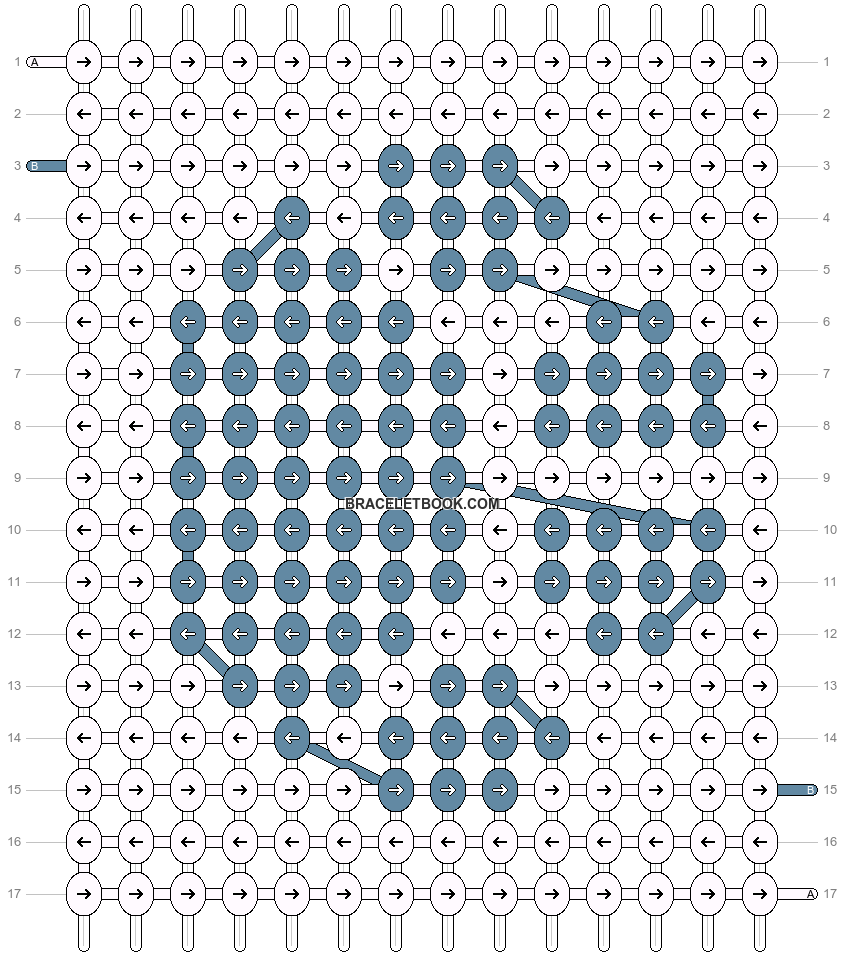 Alpha pattern #18041 variation #31071 pattern