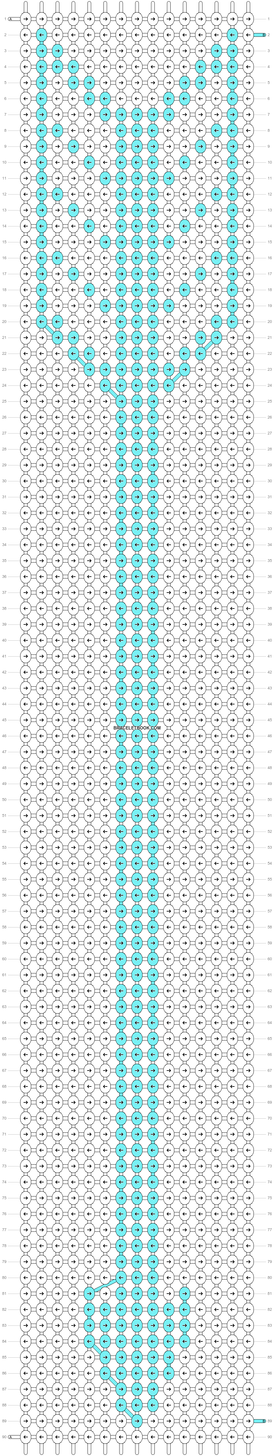 Alpha pattern #35346 variation #31802 pattern