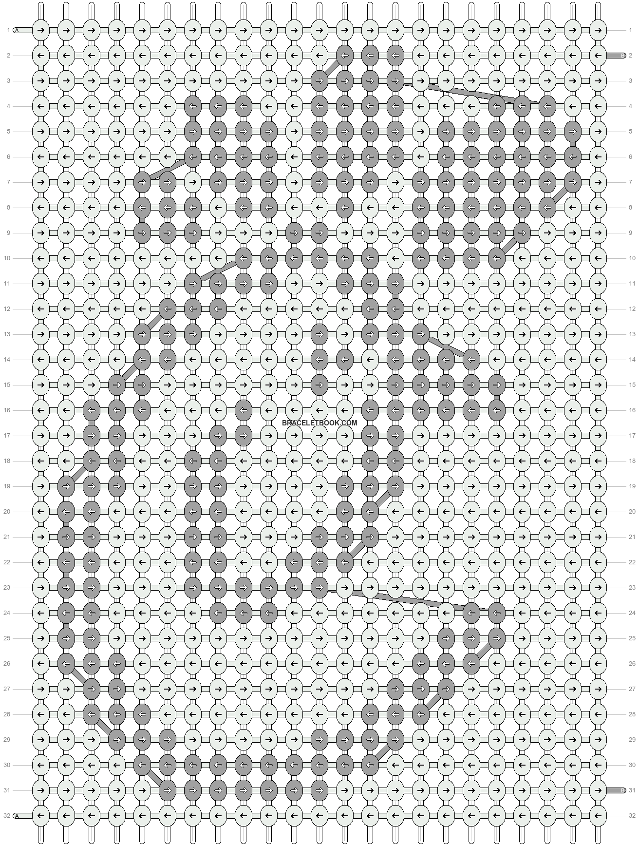 Alpha pattern #35305 variation #31854 pattern