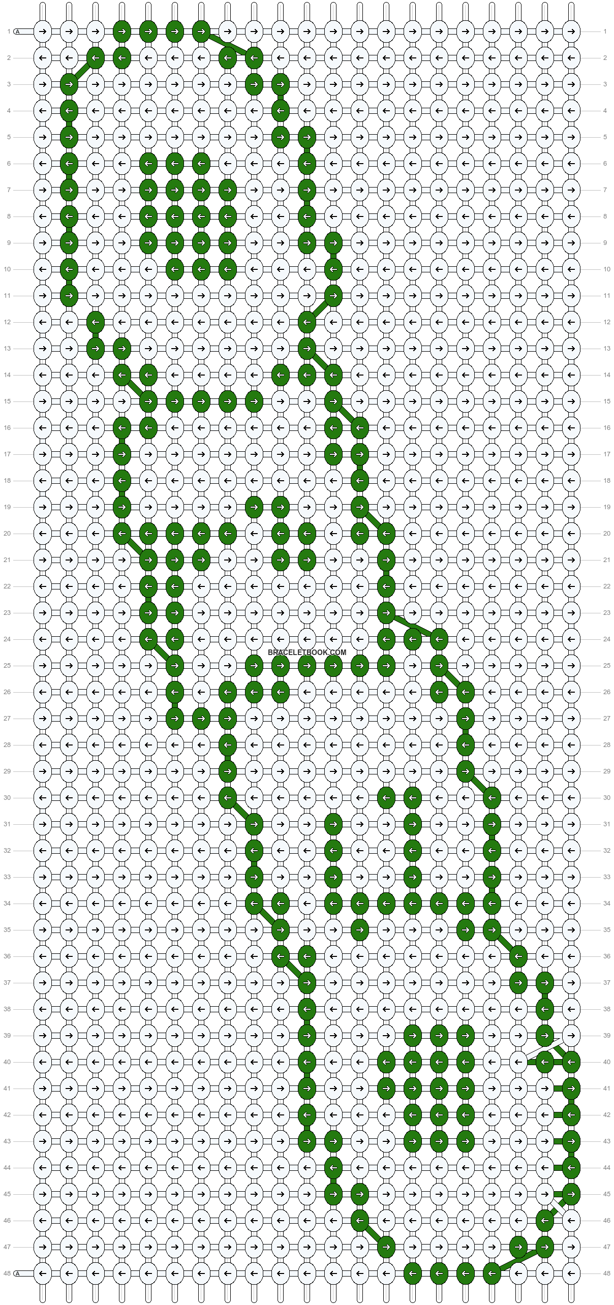 Alpha pattern #12918 variation #31864 pattern