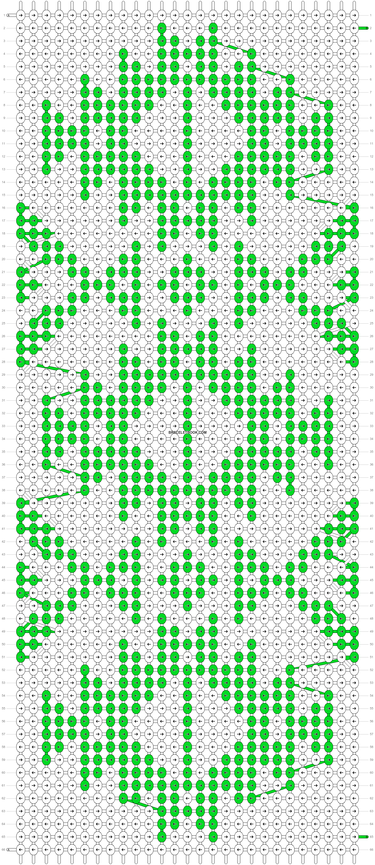 Alpha pattern #27567 variation #31990 pattern