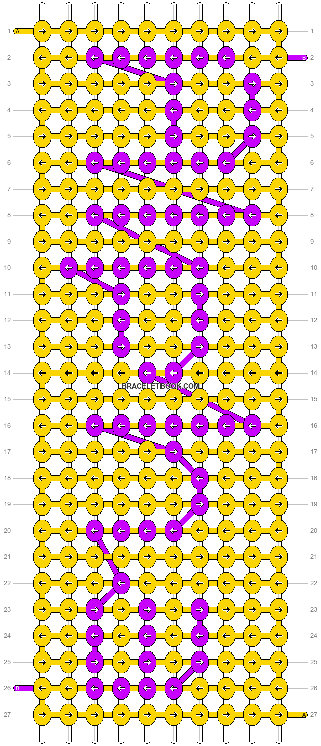 Alpha pattern #696 variation #32415 pattern