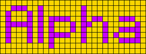 Alpha pattern #696 variation #32415