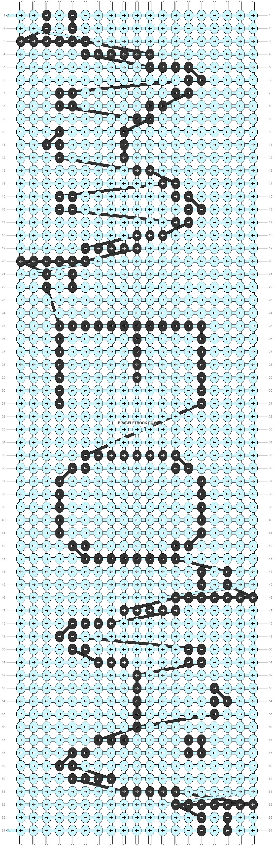 Alpha pattern #22906 variation #33017 pattern