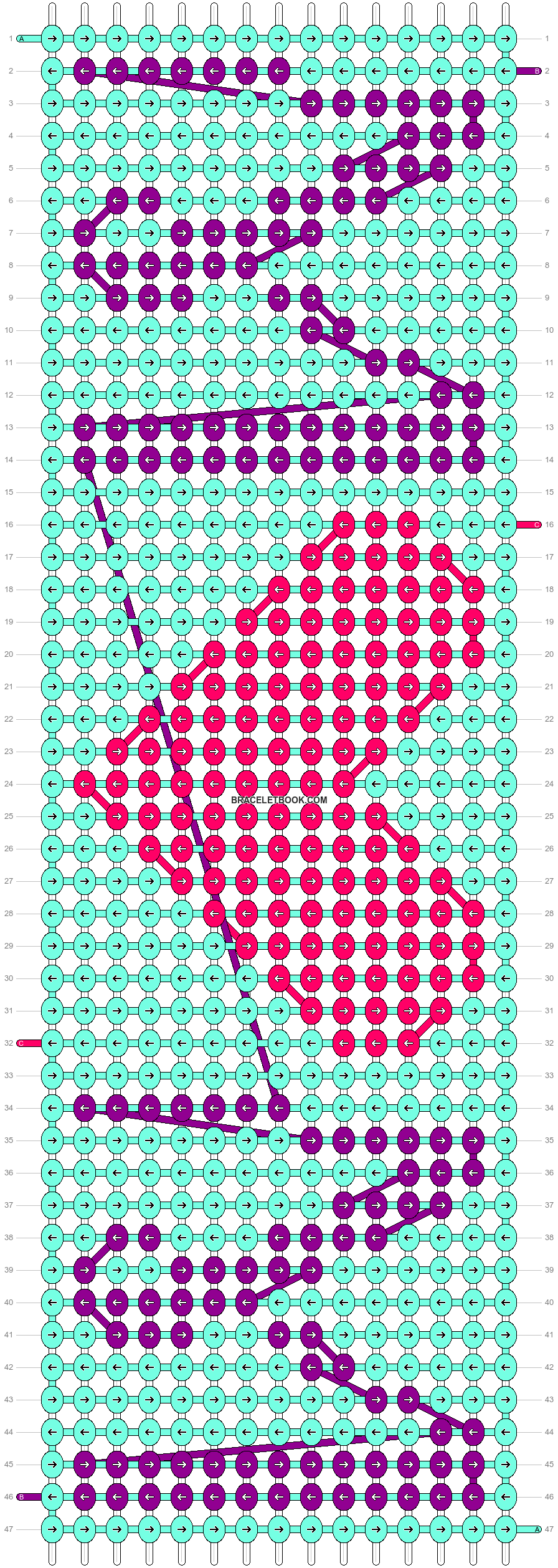 Alpha pattern #18557 variation #33263 pattern