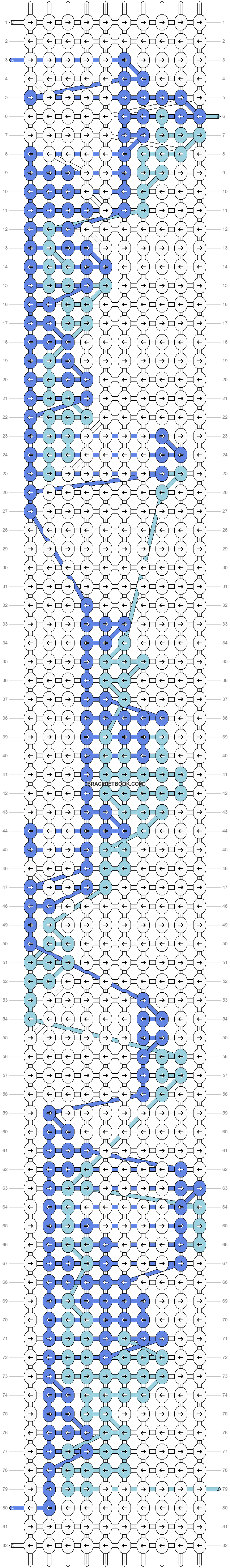 Alpha pattern #34719 variation #33570 pattern
