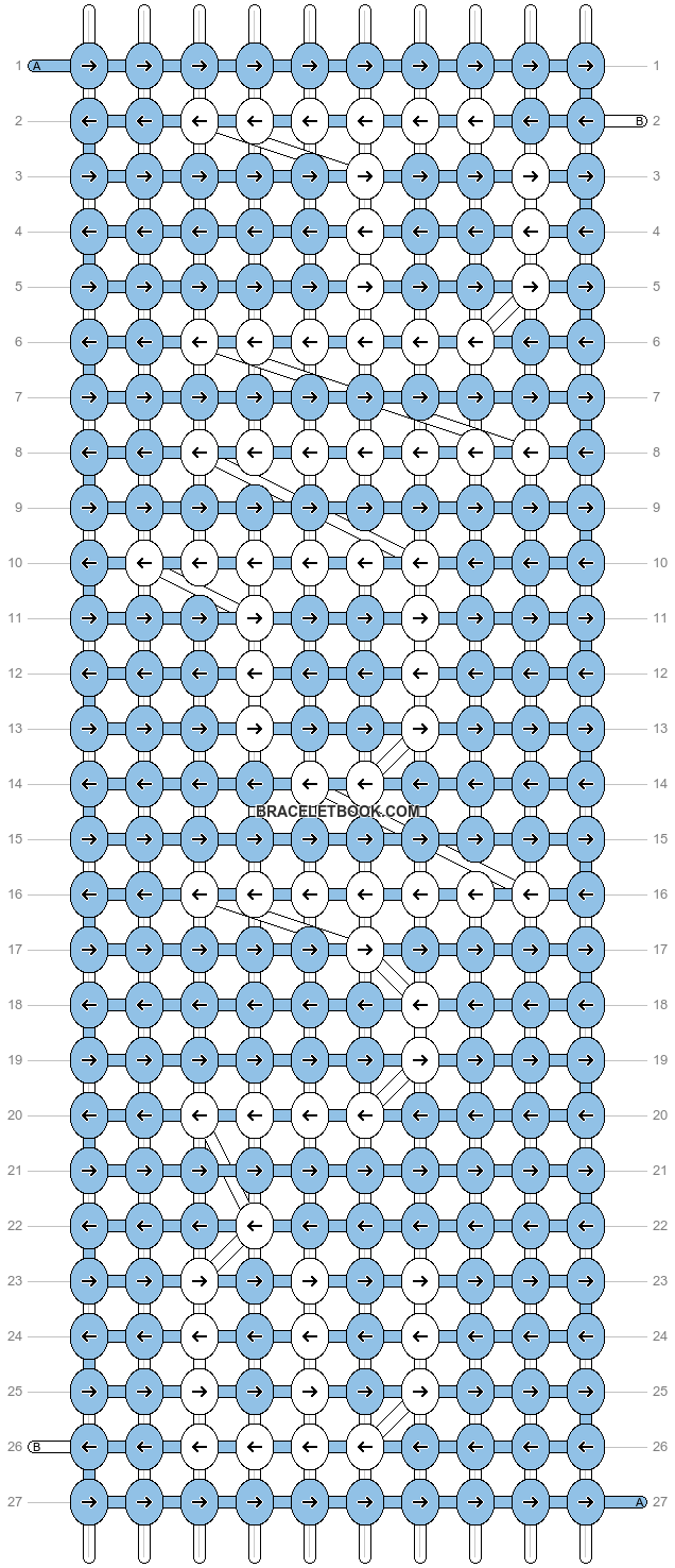 Alpha pattern #696 variation #33703 pattern