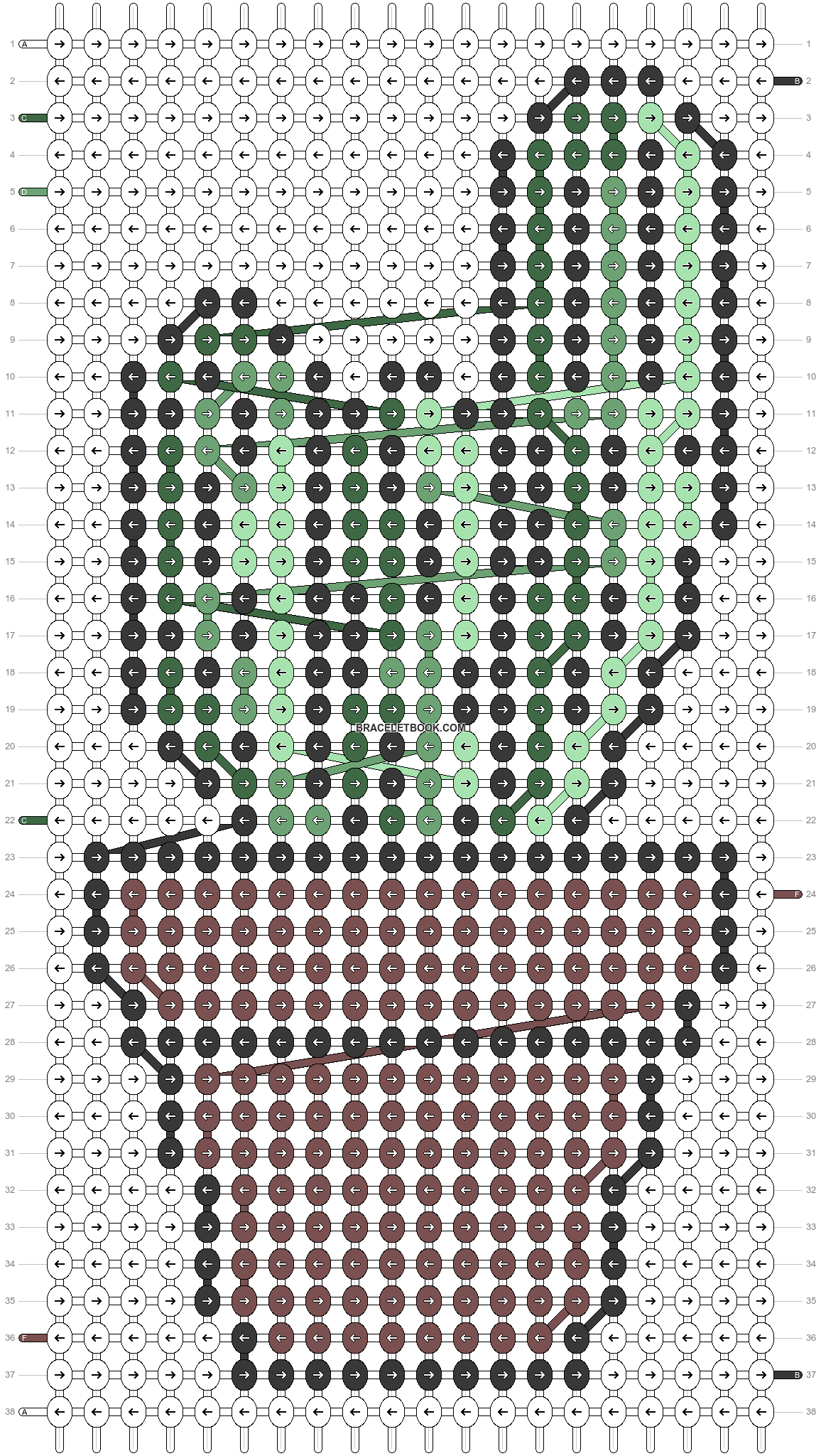 Alpha pattern #35813 variation #33901 pattern