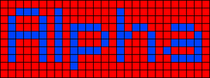 Alpha pattern #696 variation #33961