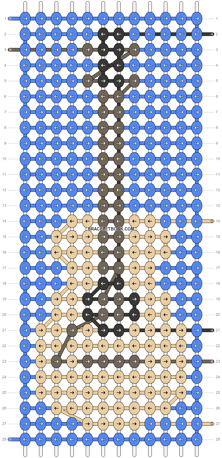 Alpha pattern #34615 variation #34035 pattern