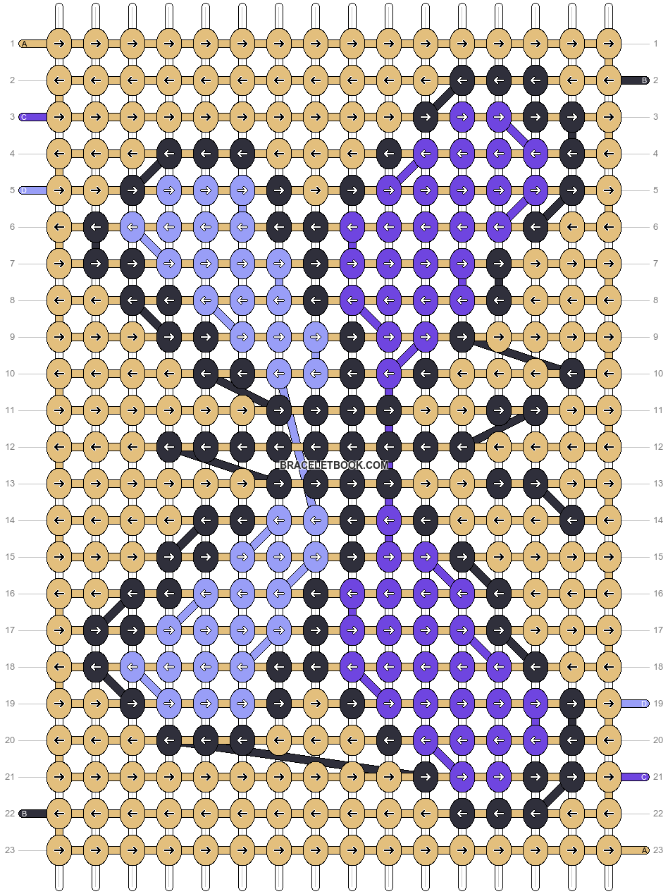 Alpha pattern #23135 variation #34328 pattern