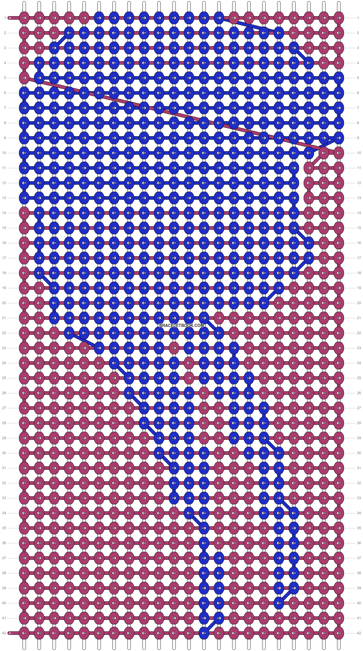 Alpha pattern #12738 variation #34440 pattern