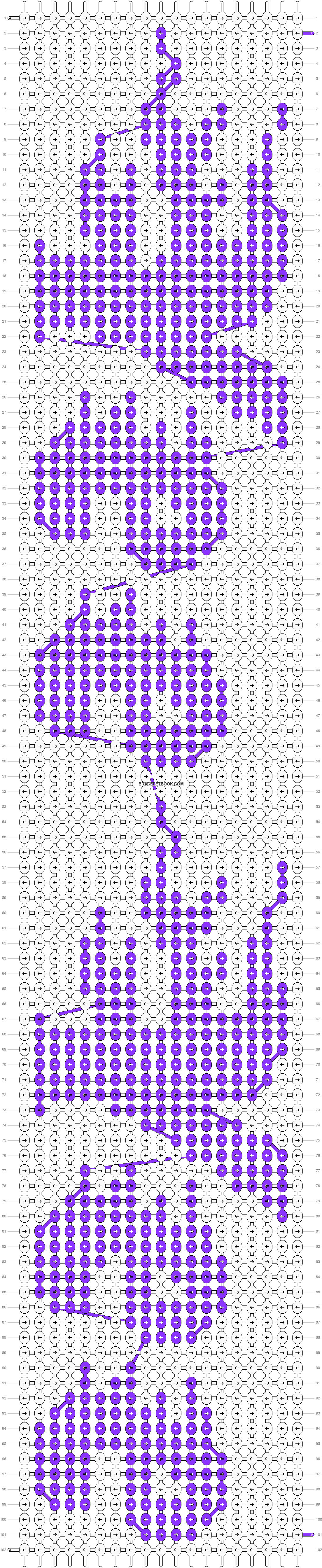 Alpha pattern #35988 variation #34463 pattern