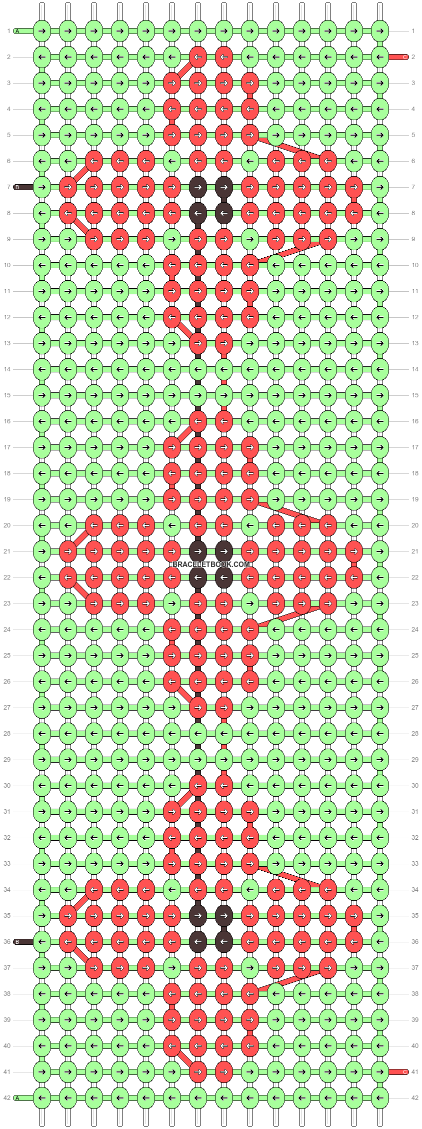 Alpha pattern #34578 variation #34472 pattern