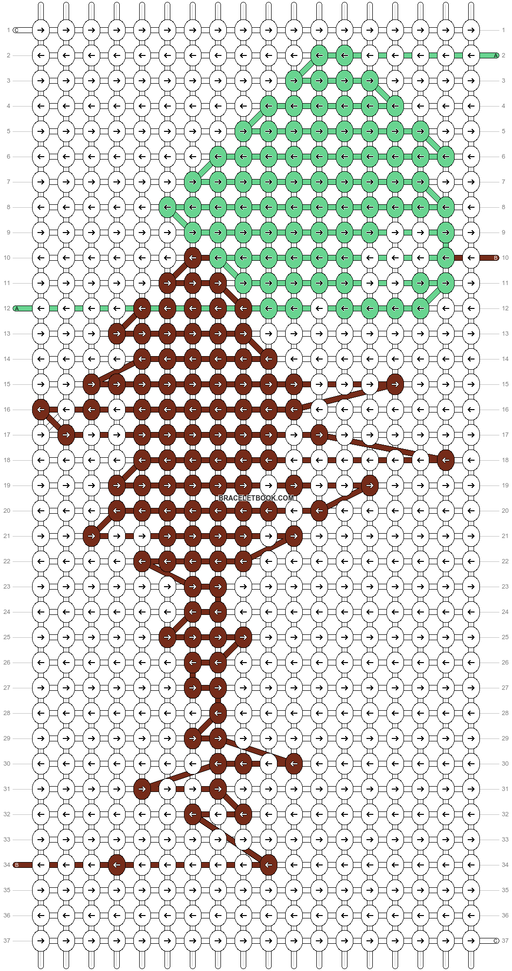 Alpha pattern #35664 variation #34545 pattern