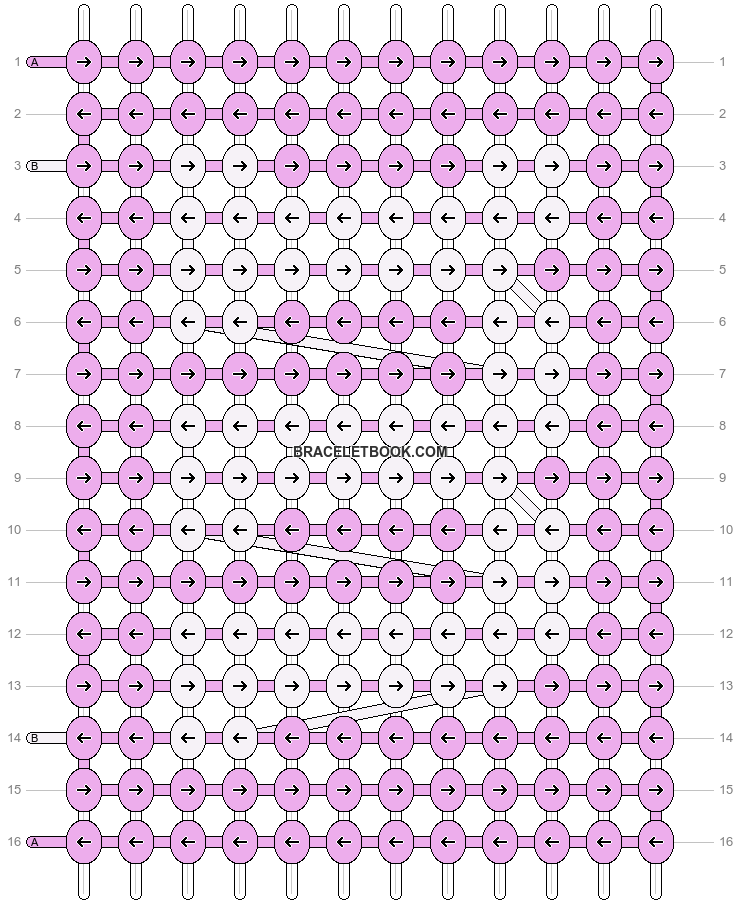 Alpha pattern #286 variation #34644 pattern