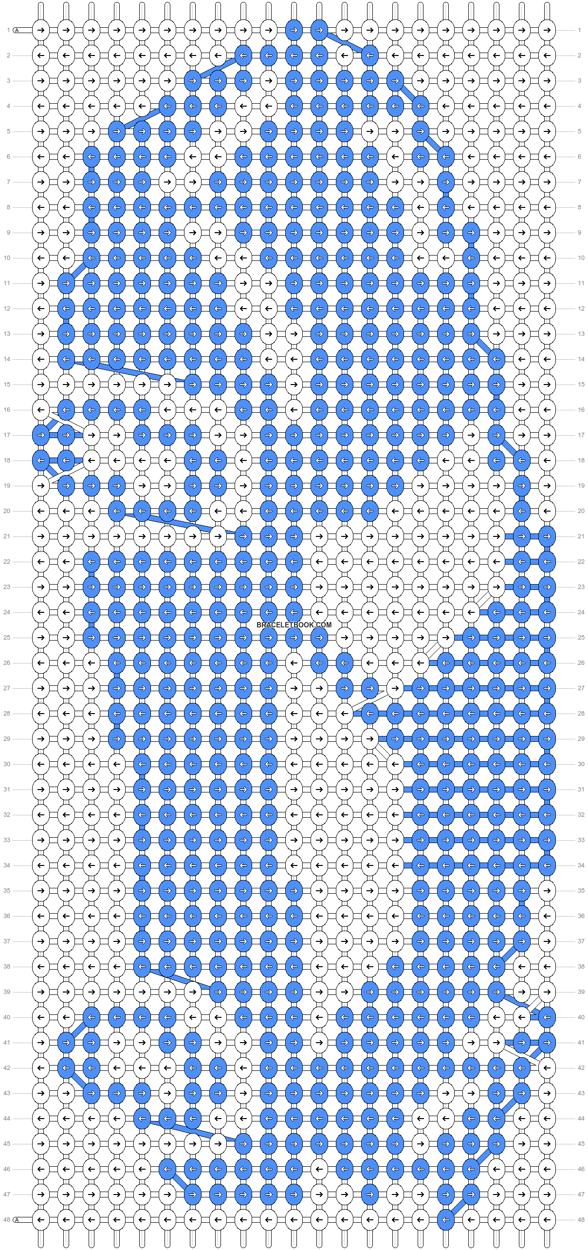 Alpha pattern #4739 variation #34663 pattern