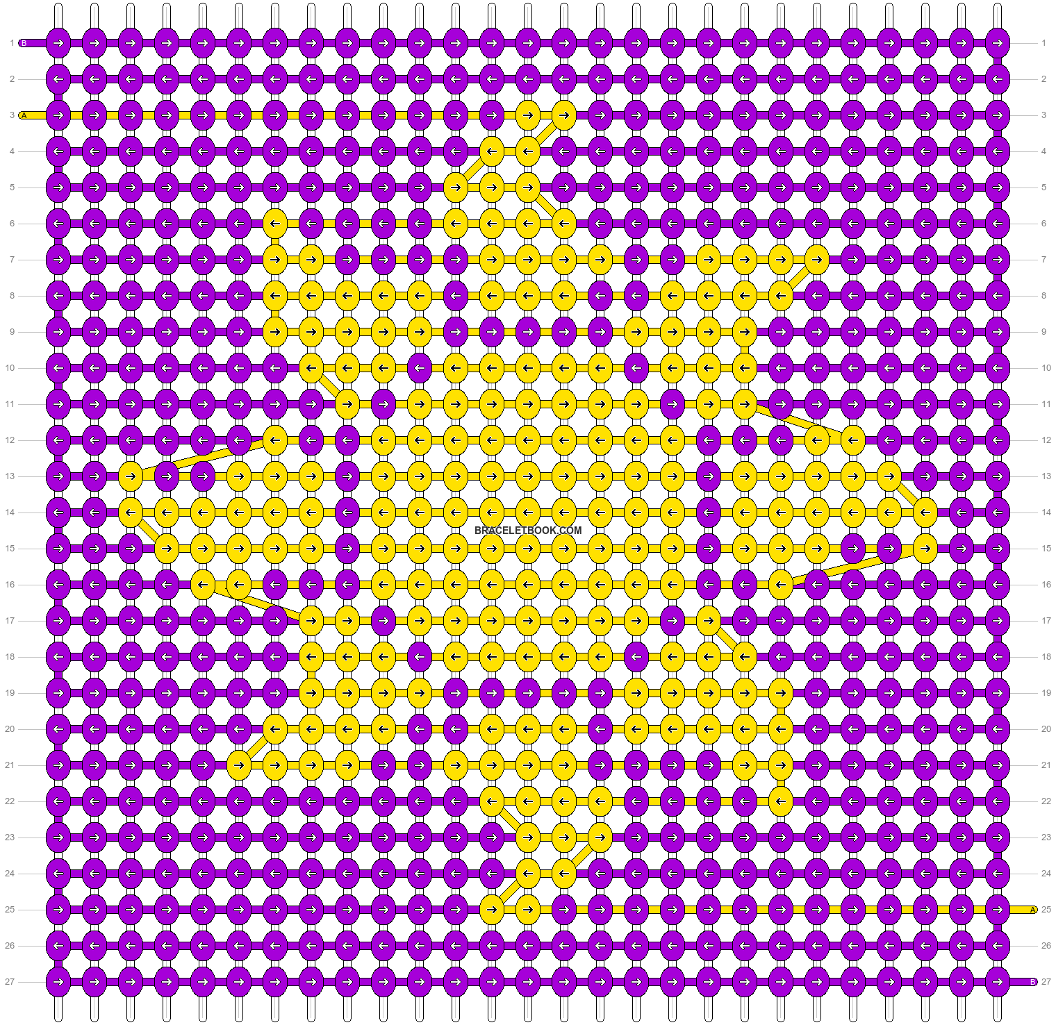 Alpha pattern #36226 variation #35274 pattern