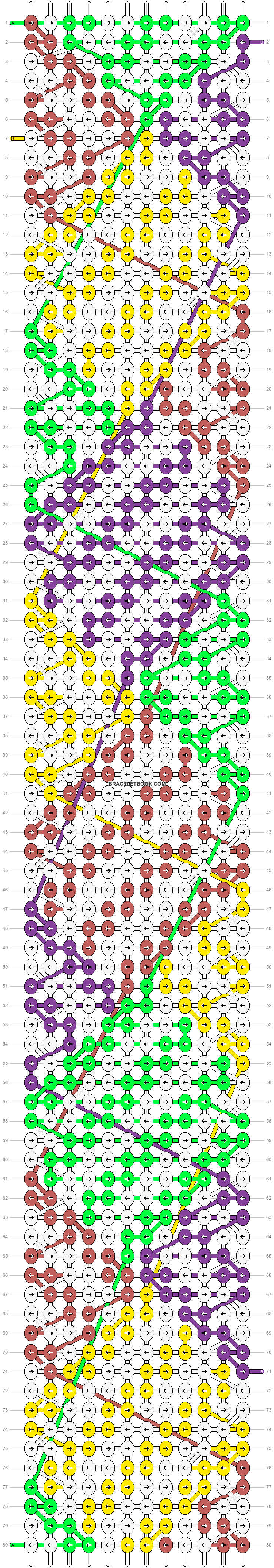 Alpha pattern #9746 variation #36015 pattern