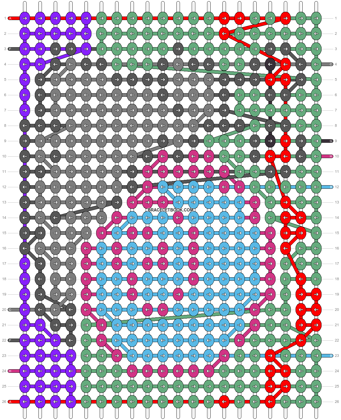 Alpha pattern #33872 variation #36307 pattern