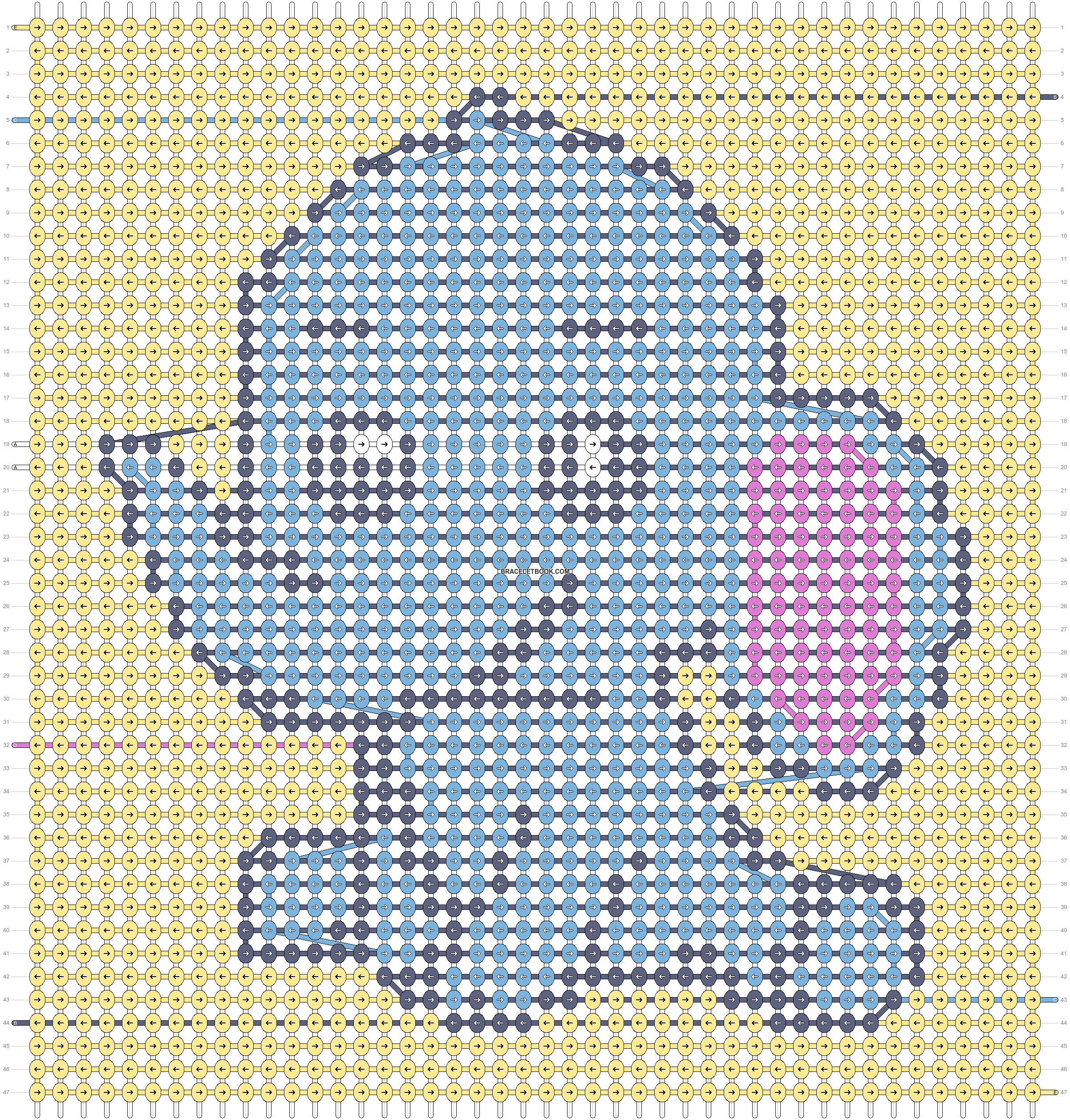 Alpha pattern #35444 variation #36468 pattern
